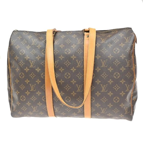 LOUIS VUITTON Flanerie 45 Shoulder Bag Monogram Leather Brown M51115 77EF286